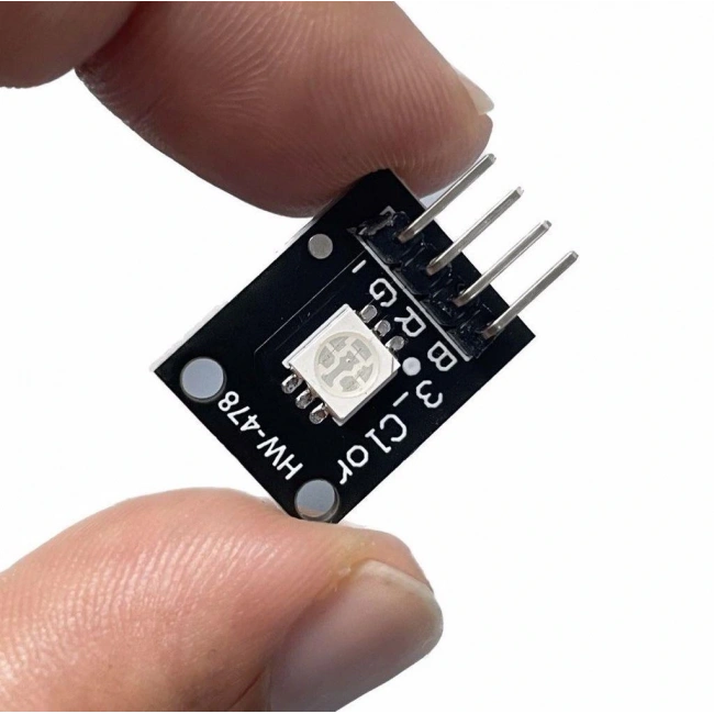 Arduino 3 Renkli Led Modül SMD RGB Led Modülü (KY-009)