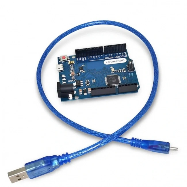 Arduino Leonardo R3 Klon + USB Kablo