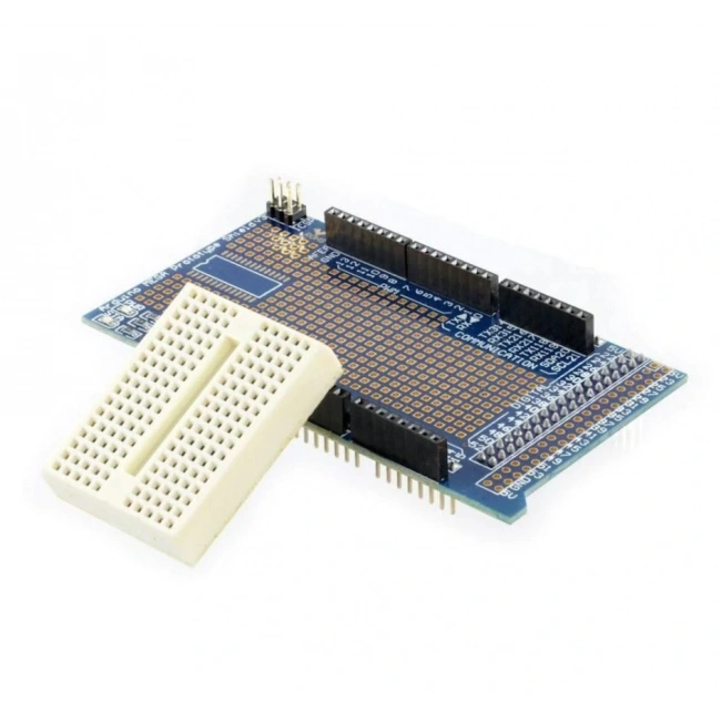 Arduino Mega 2560 R3 Proto Shield Mini Breadboard