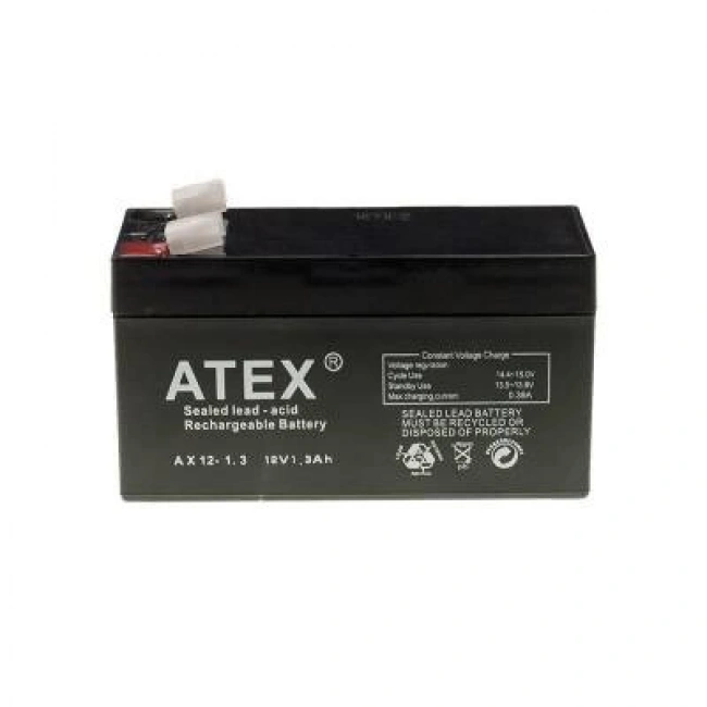 Atex 12V 1.3Ah Akü