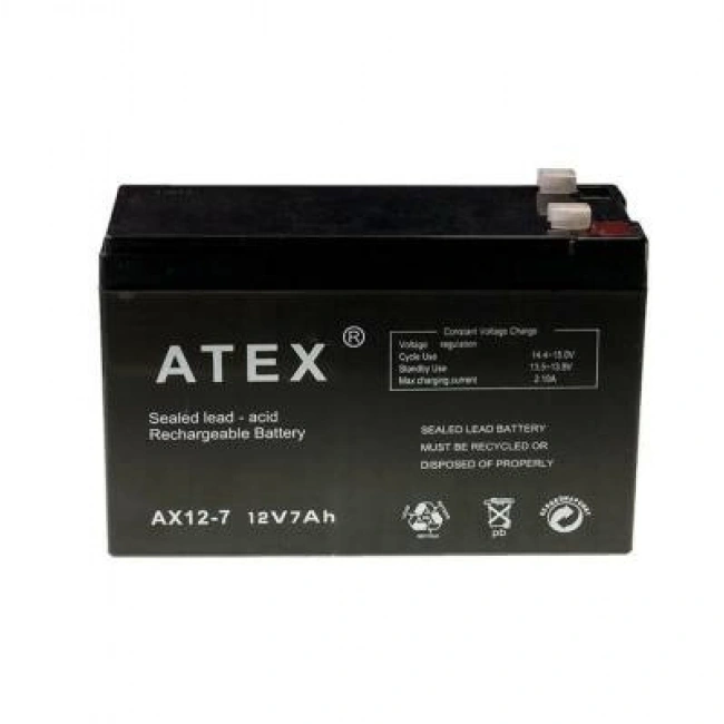Atex 12V 7Ah Akü