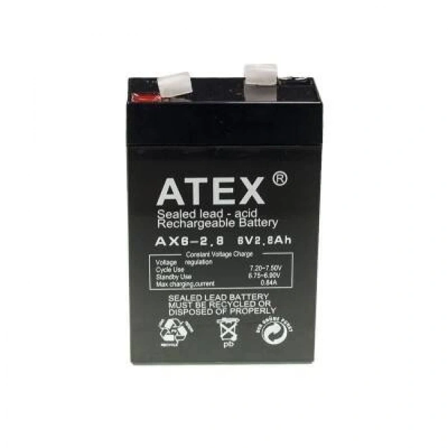 Atex 6V 4Ah Akü