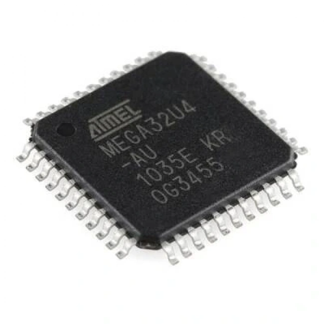 ATMEGA32U4-AU SMD TQFP-44 8-Bit 16Mhz Mikrodenetleyici