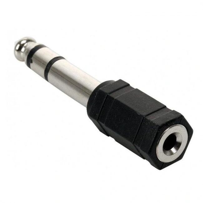 Audio Adaptör 3.5 mm Dişi to 6.5 mm Erkek Jak