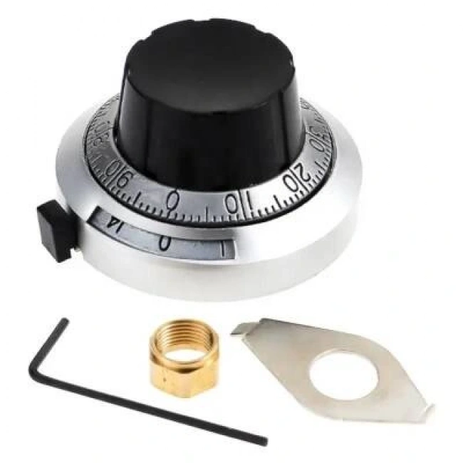 B2 46mm Dial Hassas Potansiyometre Başlığı