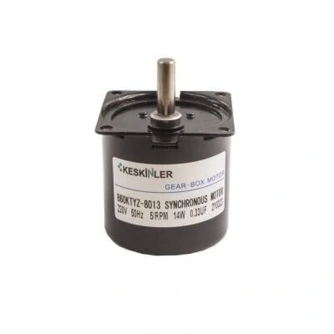 B60-KTYZ 15RPM 14W Eksantrik AC Senkron Motor