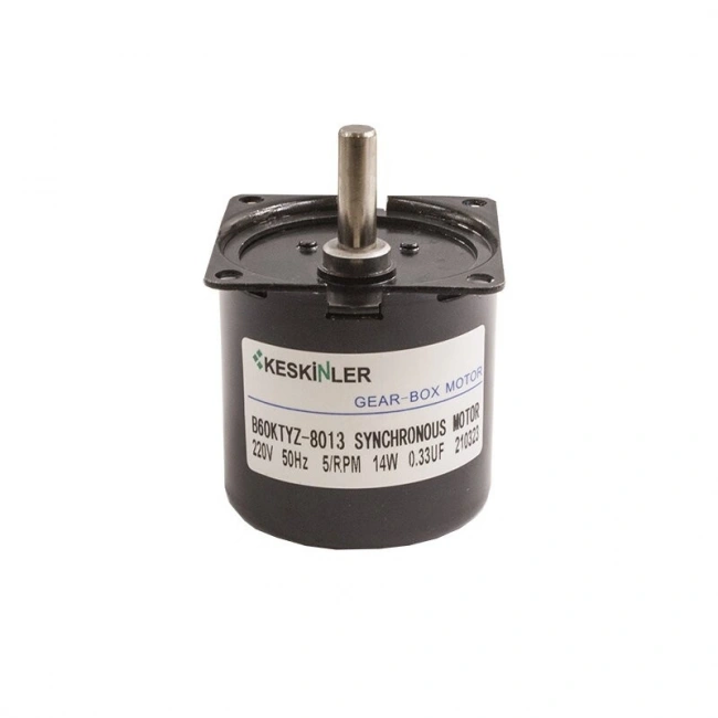 B60-KTYZ 40RPM 14W Eksantrik AC Senkron Motor