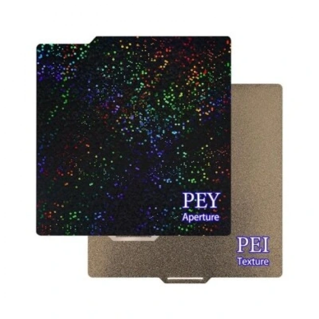 Bambu Lab X1-P1P-P1S PEI+PEY Kaplı Yay Çeliği Manyetik Tabla - 257x257mm