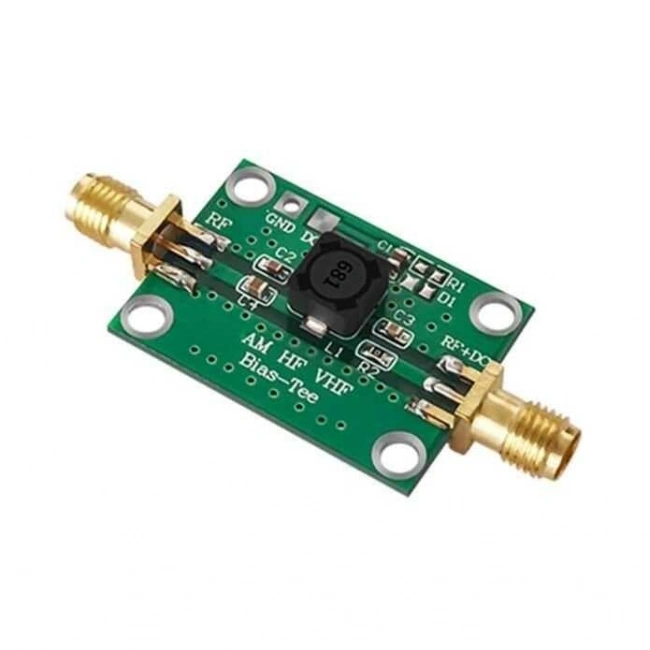 Bias Tee 25K-100MHz RF Biaser DC Engelleyici - VHF HF AM HAM