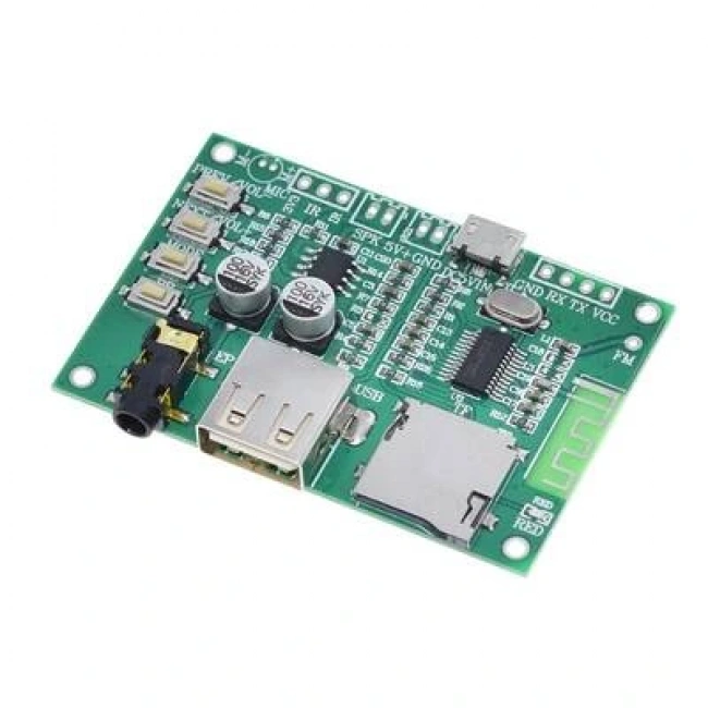 BT201 MP3 Bluetooth 5.0 Dijital Amplifikatör Modülü