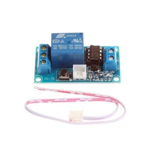 Butonlu Röle Modülü 12V 10A