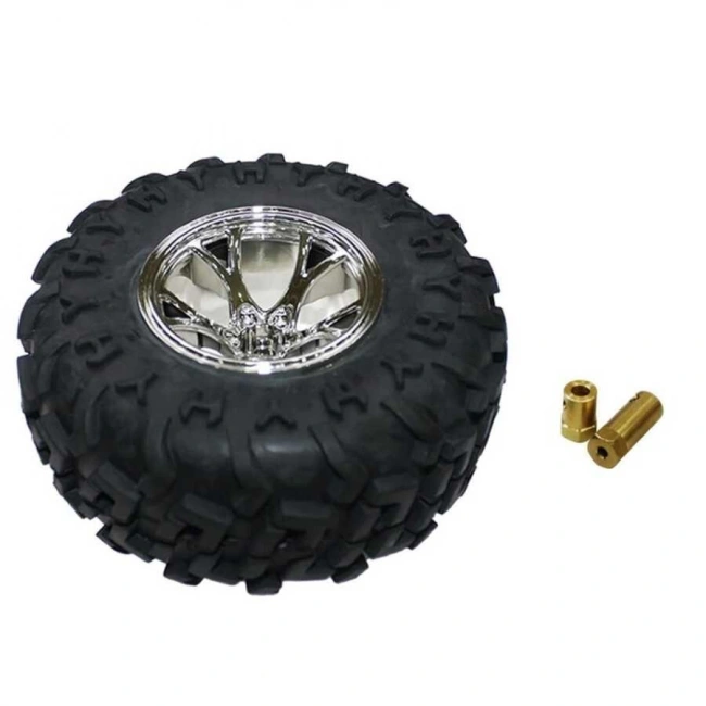 Büyük Arazi Tekerleği 125mm x 58mm - Beyaz