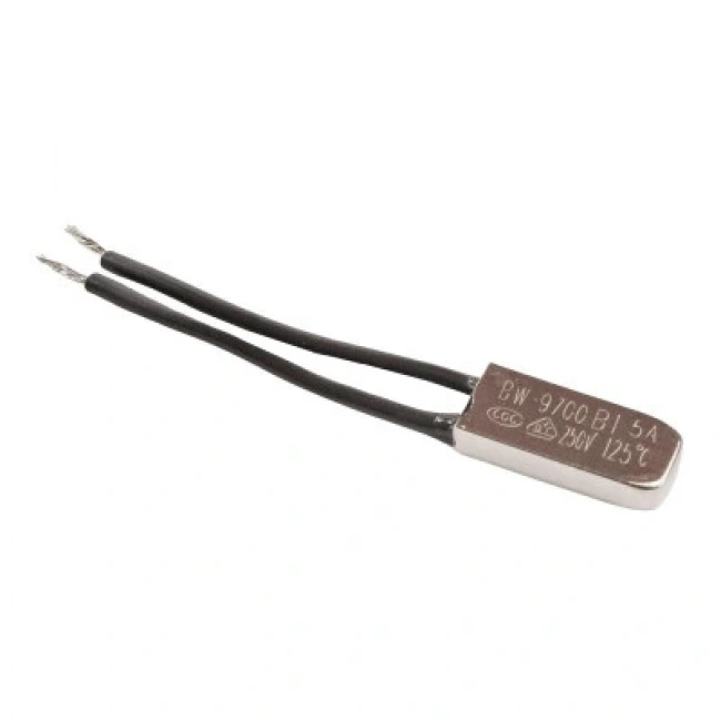 BW-9700 250V 5A NC 125 °C Metal Termostat