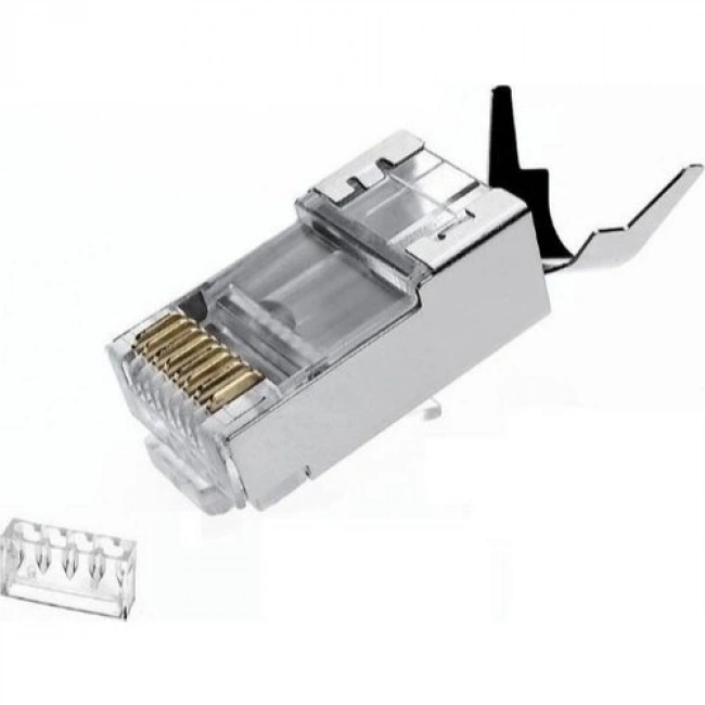 CAT7 RJ45 Plug Ethernet Ağ Kablosu Konnektörü