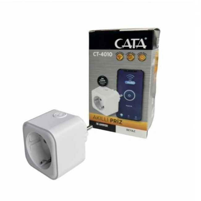 Cata CT-4010 16 Amper Akıllı Wi-Fi Priz