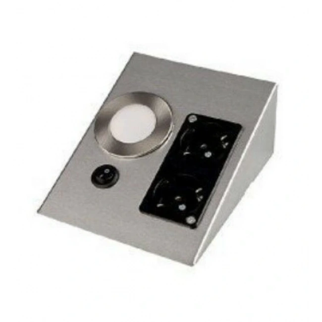 Cata Tezgah Altı Çift Prizli Led Aydınlatma Beyaz Işık CT-5109B