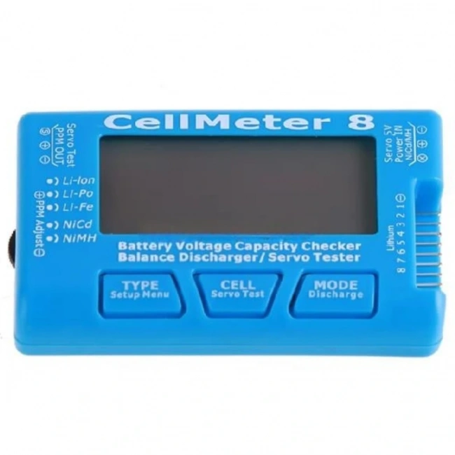 Cellmeter 1-8S Voltage Balance Servo Tester