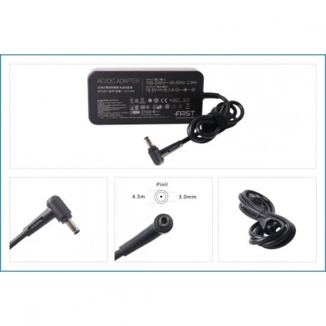 CMADP135 19.5V 10.3A 4.5*3.0mm HP Notebook Adaptör