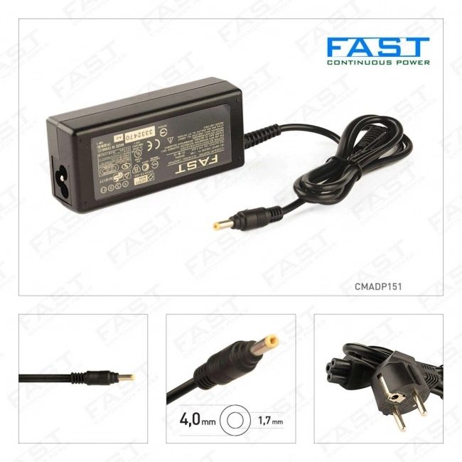 CMADP151 19V 3.42A 4.0×1.7mm Uyumlu Notebook Adaptör
