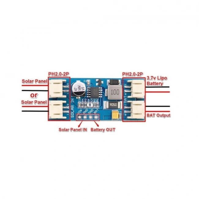 CN3065 Mini Solar Li-Po Pil Şarj Modülü