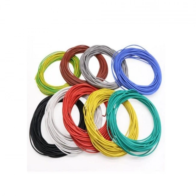 Çok Damarlı Montaj Kablosu 24AWG Gri 10M