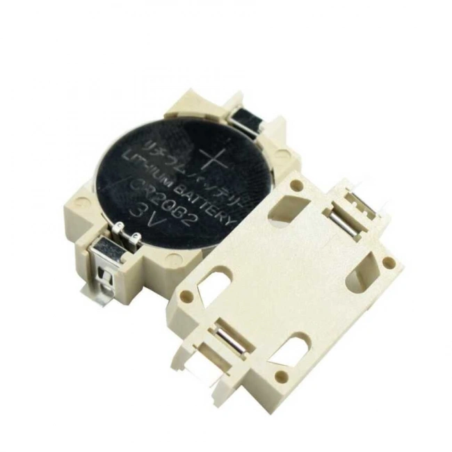 CR2032 PCB Tipi Pil Yuvası BS-6 BS-2032-6