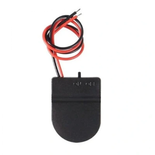 CR2032 Tekli Kapaklı Anahtarlı Pil Yuvası