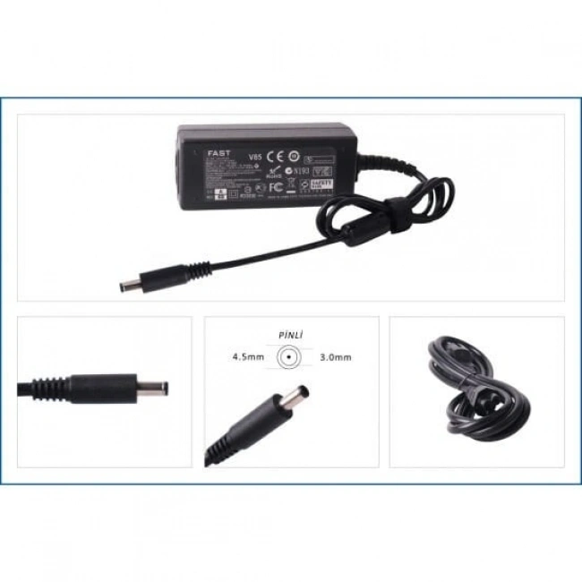 CUADP042 19.5V 2.31A 4.5*3.0mm Dell Notebook Adaptör