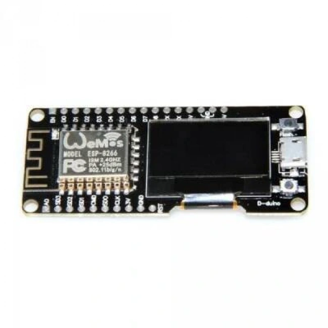 D-Duino Esp8266 0.96 Inch Oled Ekranlı Wifi Geliştirme Kartı