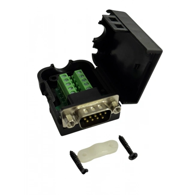 D-Sub DB9 9 Pin Erkek Terminal Block Adaptörü