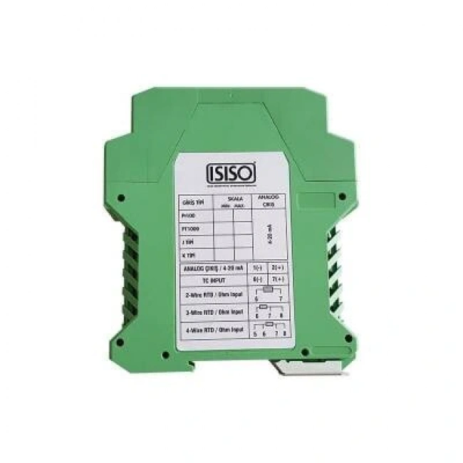 D149 - PT-100/PT-1000 J/K Ray Tipi Termokupl Çevirici