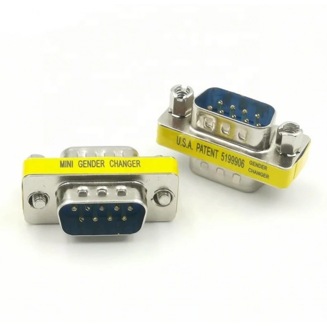 DB9 - RS232 Erkek-Erkek (M2M) 9 Pin Çevirici Ara Adaptör