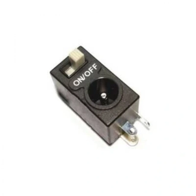 DC 2.5 / 3mm Jack Şase Pcb Tipi - On-Off Swichli