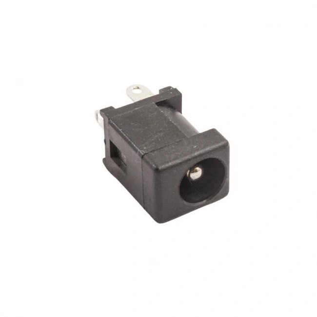 DC 2.5mm Jack Şase Pcb Tipi (Pinleri Arkada)