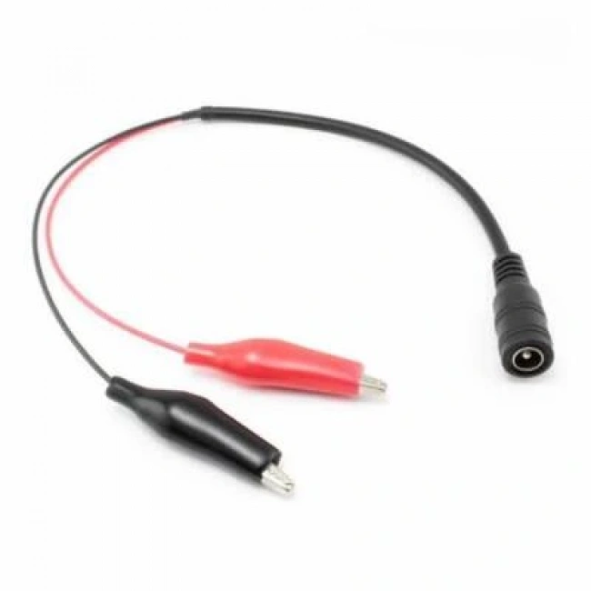 DC Barrel jacktan Krokodile Çevirme Kablosu