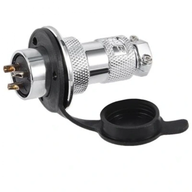 DF20 4 Pin 20mm Su Geçirmez Konnektör Takımı