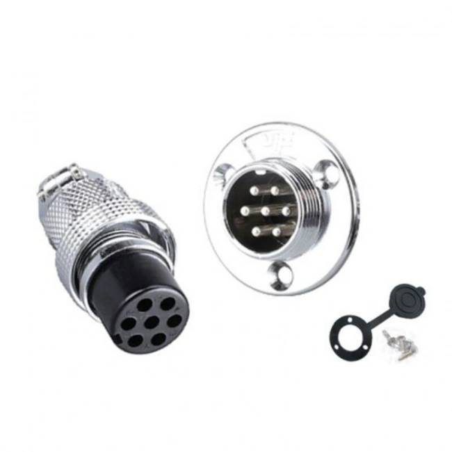 DF20 7 Pin 20mm Su Geçirmez Konnektör Takımı