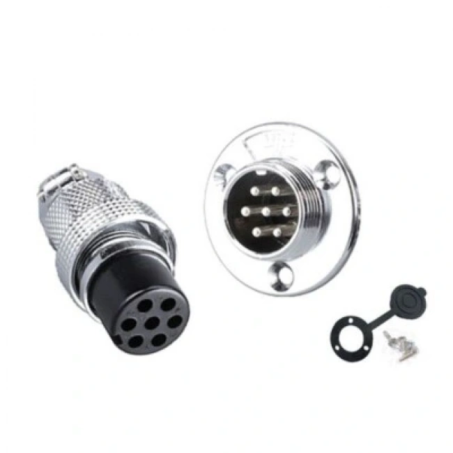 DF20 7 Pin 20mm Su Geçirmez Konnektör Takımı