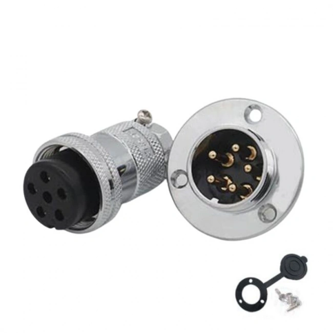 DF25 5 Pin 25mm Su Geçirmez Konnektör Takımı