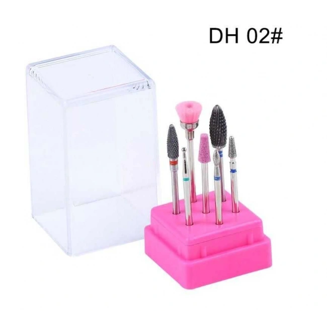 DH-02 7li Elektrikli Törpü Seti Freze Uçları