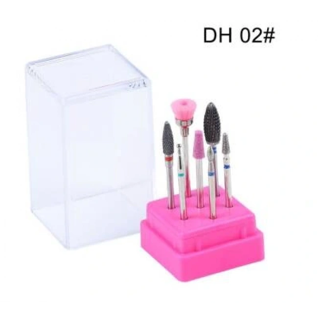 DH-02 7li Elektrikli Törpü Seti Freze Uçları