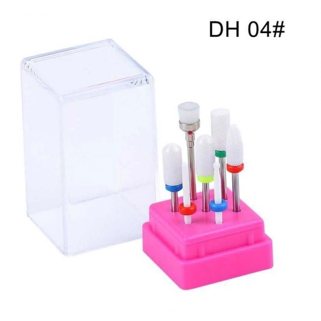 DH-04 7li Elektrikli Törpü Seti Freze Uçları