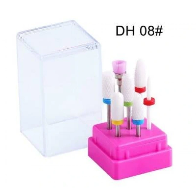 DH-08 7li Elektrikli Törpü Seti Freze Uçları