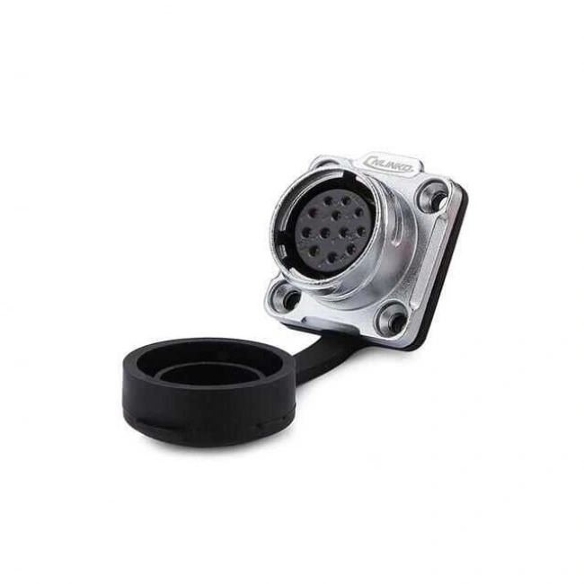 DH-20-J12SX-03-401 12-Pin Su Geçirmez Konnektör - Dişi