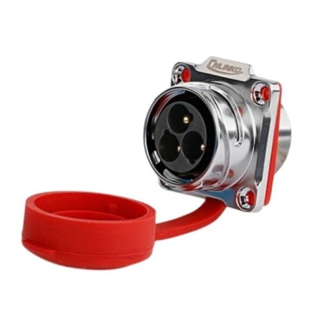 DH-24-C03SX-03-401 3-Pin Su Geçirmez Konnektör - Erkek