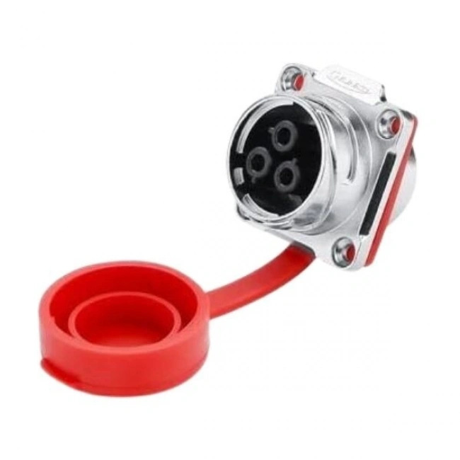 DH-24-J03SX-03-401 3-Pin Su Geçirmez Konnektör - Dişi