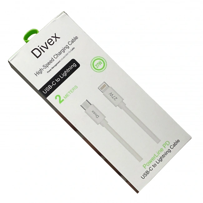 Divex 27W Type-C to Lightning Yüksek Hızlı Şarj Kablosu 2m DC-218