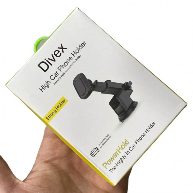 Divex Vantuzlu Araç İçi Telefon Tutacağı DH-356