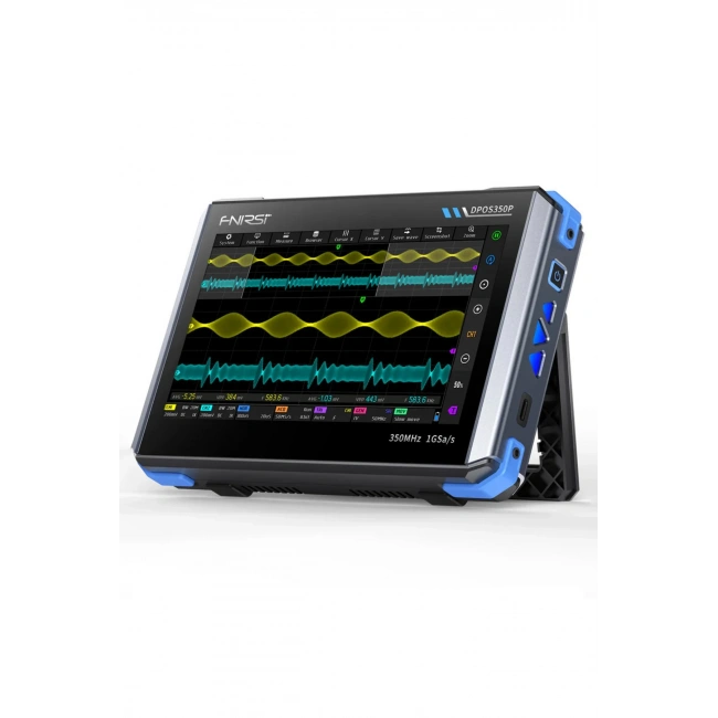 DPOS350P 350MHz 1GSPS 4ü 1 Arada Tablet Osiloskop Sinyal Jeneratör Spektrum Multimetre