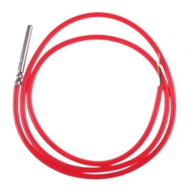 DS18B20 6x50mm Dijital Sıcaklık Sensörü - 1 Metre